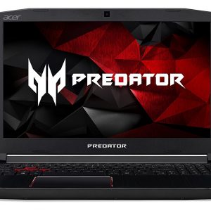 Acer Predator Helios 300 Gaming Laptop, 15.6&Prime Full HD IPS, Intel i7-7700HQ CPU, 16GB DDR4 RAM, 256GB SSD, GeForce GTX 1060-6GB, VR Ready, Red Backlit KB, Metal Chassis, Windows 10 64-bit, G3-571-77QK